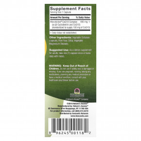 Genceutic Naturals, 24hr CoQ10, 100 мг, 60 Vegetarian Capsules® в Москве - eco-herb.ru | фото