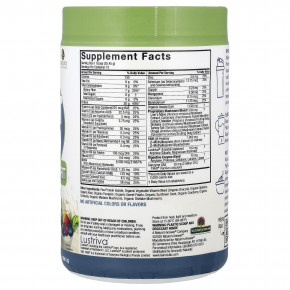 Genceutic Naturals, Clean Vegan Plant Head®, GLP-1 Support, смесь для смузи, без добавок, 354,5 г (12,5 унции) в Москве - eco-herb.ru | фото