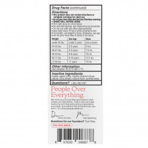 Genexa, Kids 'Pain & Fever, для детей 2–11 лет, органическая голубика, 160 мг, 118 мл (4 жидк. Унции) в Москве - eco-herb.ru | фото