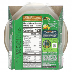 Gerber, Organic for Baby, Grain & Grow, Morning Bowl, для детей от 10 месяцев, овес, красная киноа и фарро с тропическими фруктами, 128 г (4,5 унции) (Товар снят с продажи) в Москве - eco-herb.ru | фото