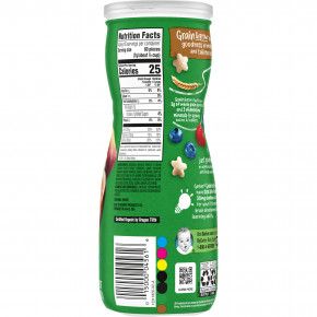 Gerber, Organic for Baby, Grain & Grow, Puffs, снек из воздушных злаков, для детей от 8 месяцев, ягоды инжира, 42 г (1,48 унции) (Товар снят с продажи) в Москве - eco-herb.ru | фото