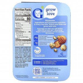 Gerber, Pick-Ups ™, итальянская паста с травами с белой фасолью и морковью, от 8 месяцев, 164 г (5,8 унции) в Москве - eco-herb.ru | фото