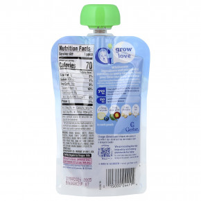 Gerber, пюре из органического растительного протеина, для детей от 12 месяцев, банан, ягоды, овощи и овсяные хлопья, 99 г (3,5 унции) в Москве - eco-herb.ru | изображение Gerber, пюре из органического растительного протеина, для детей от 12 месяцев, банан, ягоды, овощи и овсяные хлопья, 99 г (3,5 унции) в Москве - eco-herb.ru | фото