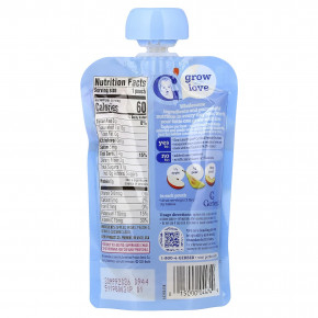 Gerber, Puree, 2nd Foods®, со вкусом яблока, груши, персика, 99 г (3,5 унции) в Москве - eco-herb.ru | фото