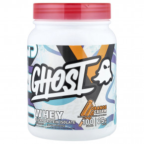 Ghost, Whey, чистый изолят протеина, со вкусом апельсинового крема, 640 г (1,4 фунта) - подробнее Ghost, Whey, чистый изолят протеина, со вкусом апельсинового крема, 640 г (1,4 фунта) - описание