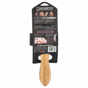 Giovanni, бамбуковая овальная расческа, 1 шт. в Москве - eco-herb.ru | изображение Giovanni, бамбуковая овальная расческа, 1 шт. в Москве - eco-herb.ru | фото