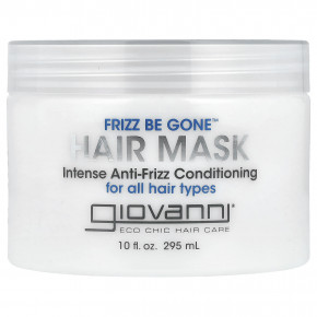 Giovanni, Frizz Be Gone ™, маска для волос, интенсивный кондиционер против пушения, 295 мл (10 жидк. унц.) в Москве - eco-herb.ru | фото