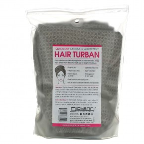 Giovanni, Тюрбан для быстрой сушки волос, 1 тюрбан для волос в Москве - eco-herb.ru | фото