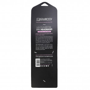 Giovanni, универсальная повязка для волос для спа-салона, серый, 1 шт. в Москве - eco-herb.ru | изображение Giovanni, универсальная повязка для волос для спа-салона, серый, 1 шт. в Москве - eco-herb.ru | фото