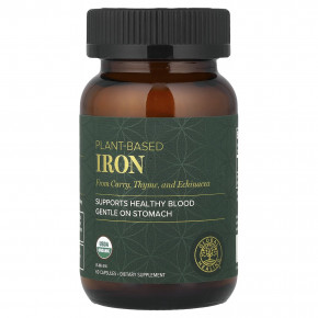 Global Healing, железо, растительное, 60 капсул в Москве - eco-herb.ru | фото