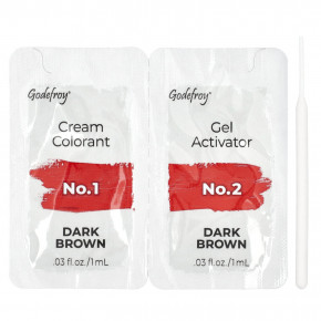 Godefroy, Мгновенная краска для бровей, темно-коричневый, набор из 3 применений в Москве - eco-herb.ru | изображение Godefroy, Мгновенная краска для бровей, темно-коричневый, набор из 3 применений в Москве - eco-herb.ru | фото