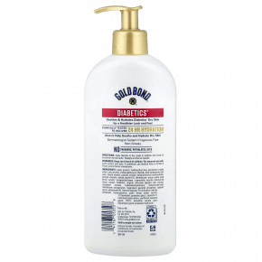 Gold Bond, Diabetics, лосьон для тела, успокаивающий, с алоэ, для сухой и очень сухой кожи, 368 г (13 унций) в Москве - eco-herb.ru | фото