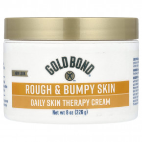 Gold Bond, Rough & Bumpy Skin, ежедневный крем для ухода за кожей, для сухой и очень сухой кожи, 226 г (8 унций) - описание | фото