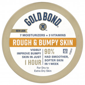 Gold Bond, Rough & Bumpy Skin, ежедневный крем для ухода за кожей, для сухой и очень сухой кожи, 226 г (8 унций) в Москве - eco-herb.ru | фото