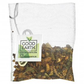 Good Earth Teas, Sensorial Blends, Herbal Tea, Ginger, Turmeric & Lemon, 15 Biodegradable Teabags, 1.48 oz (42 g) в Москве - eco-herb.ru | фото