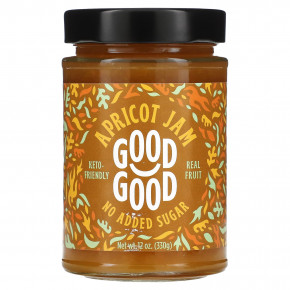 GOOD GOOD, Apricot Jam, 12 oz (330 g) - описание | фото