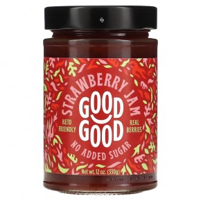 GOOD GOOD, Strawberry Jam, 12 oz (330 g) - описание