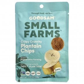 GoodSam, Crystal Farms™, хрустящие чипсы, плантан, 20 г - подробнее GoodSam, Crystal Farms™, хрустящие чипсы, плантан, 20 г - описание