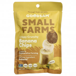 GoodSam, Crystal Farms™, хрустящие чипсы, со вкусом банана, 20 г (0,7 унции) - подробнее GoodSam, Crystal Farms™, хрустящие чипсы, со вкусом банана, 20 г (0,7 унции) - описание