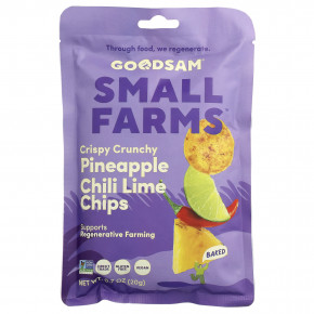 GoodSam, Sweet Farms™, хрустящие чипсы, ананас, чили и лайм, 20 г (0,7 унции) в Москве - eco-herb.ru | изображение GoodSam, Sweet Farms™, хрустящие чипсы, ананас, чили и лайм, 20 г (0,7 унции) в Москве - eco-herb.ru | фото