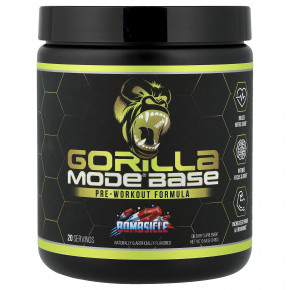 Gorilla Mind, Mode® Base, предтренировочная добавка, Bombscle, 248 г (0,54 фунта) - подробнее Gorilla Mind, Mode® Base, предтренировочная добавка, Bombscle, 248 г (0,54 фунта) - описание
