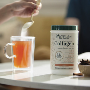 Great Lakes Wellness, Пептиды бычьего коллагена от травяного откорма, чай, 284 г (10 унций) в Москве - eco-herb.ru | фото