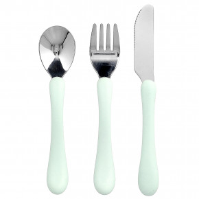Green Sprouts, детские столовые приборы из стали и Sprout Ware®, от 12 месяцев, 3 шт. в Москве - eco-herb.ru | фото