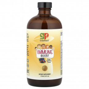 GreenPeach, Immune Boost, виноград и ягоды, 473 мл (16 жидк. Унций) в Москве - eco-herb.ru | изображение GreenPeach, Immune Boost, виноград и ягоды, 473 мл (16 жидк. Унций) в Москве - eco-herb.ru | фото