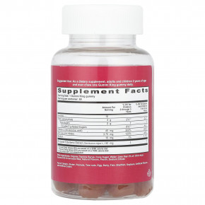 GummiKing, бузина для детей, для иммунитета и хорошего самочувствия, лимон и малина, 60 жевательных таблеток в Москве - eco-herb.ru | изображение GummiKing, бузина для детей, для иммунитета и хорошего самочувствия, лимон и малина, 60 жевательных таблеток в Москве - eco-herb.ru | фото