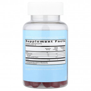 GummiKing, мелатонин для детей, со вкусом клубники, 1 мг, 60 жевательных мармеладок в Москве - eco-herb.ru | изображение GummiKing, мелатонин для детей, со вкусом клубники, 1 мг, 60 жевательных мармеладок в Москве - eco-herb.ru | фото