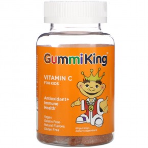 GummiKing, витамин C для детей, 60 жевательных таблеток в Москве - eco-herb.ru | фото