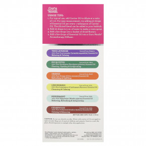 GuruNanda, Top 6 Singles, на 100% чистые эфирные масла, 6 пакетиков по 10 мл (0,33 жидк. унции) в Москве - eco-herb.ru | фото