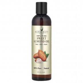 Handcraft Blends, 100% чистое масло сладкого миндаля, 236 мл (8 жидк. унций) - описание | фото