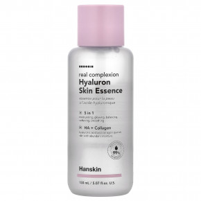 Hanskin, Real Complexion, Hyaluron Skin Essence, 150 мл (5,07 жидк. унции) - описание | фото