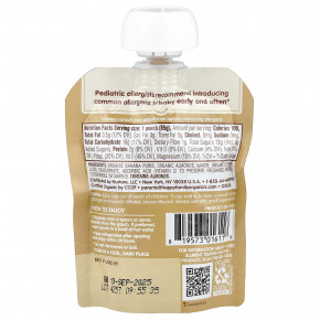 Happy Family Organics, Happy Baby®, Nutty Blends ™, для детей от 6 месяцев, органические бананы с 1/2 ч. Л. Миндального масла, 85 г (3 унции) в Москве - eco-herb.ru | фото