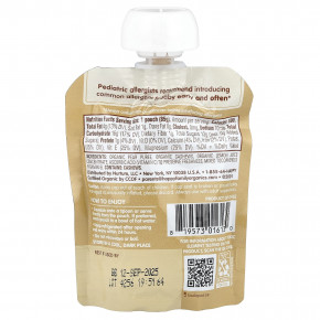 Happy Family Organics, Happy Baby®, Nutty Blends™, для детей от 6 месяцев, органическая паста из груш и кешью, 85 г (3 унции) в Москве - eco-herb.ru | фото