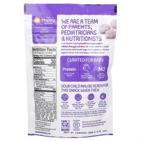 Happy Family Organics, Happy Baby®, органический греческий йогурт, для крошка, голубика и фиолетовая морковь, 28 г (1 унция) в Москве - eco-herb.ru | фото