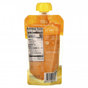 Happy Family Organics, Happy Baby®, органическое детское питание, для детей от 6 месяцев, бананы, батат и папайя, 113 г (4 унции) в Москве - eco-herb.ru | фото