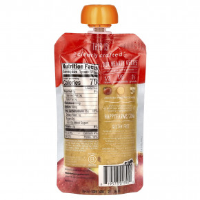 Happy Family Organics, Happy Baby®, органическое детское питание, для детей от 6 месяцев, яблоки, батат и гранола, 113 г (4 унции) в Москве - eco-herb.ru | фото
