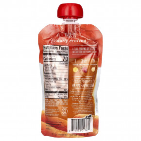 Happy Family Organics, Happy Baby®, органическое детское питание, для детей от 6 месяцев, морковь, клубника и нут, 113 г (4 унции) в Москве - eco-herb.ru | фото