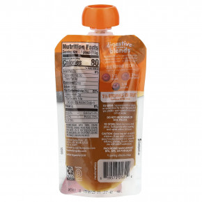 Happy Family Organics, Happy Baby®, смесь для поддержки пищеварения™, для детей от 6 месяцев, органические яблоки, тыква и чернослив, 113 г (4 унции) в Москве - eco-herb.ru | фото