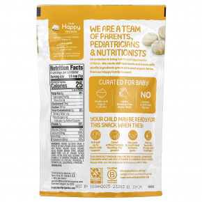 Happy Family Organics, Happy Baby®, органический йогурт, сублимированный йогурт и фруктовые снеки, для крошка, банан и манго, 28 г (1 унция) в Москве - eco-herb.ru | фото