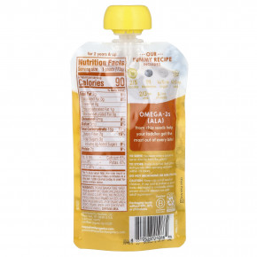 Happy Family Organics, Happy Tot, Super Morning, для детей от 2 лет, органические бананы, голубика, йогурт, овес и чиа, 113 г (4 унции) в Москве - eco-herb.ru | фото