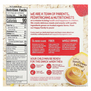 Happy Family Organics, Happy Tot, суперфуды, овсяный батончик без глютена, органические бананы, клубника и подсолнечное масло, 5 батончиков, 25 г (0,88 унции) в Москве - eco-herb.ru | фото