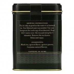 Harney & Sons, Абрикос, ароматизированный черный чай, 4 унции (112 г) в Москве - eco-herb.ru | фото