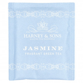 Harney & Sons, Ароматный зеленый чай, жасмин, 50 пакетиков, 90 г (3,17 унции) в Москве - eco-herb.ru | фото