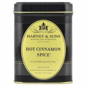 Harney & Sons, Black Tea, Hot Cinnamon Spice ™, 112 г (4 унции) в Москве - eco-herb.ru | фото