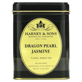 Harney & Sons, Dragon Pearl, чай с жасмином, 112 г (4 унции) в Москве - eco-herb.ru | фото