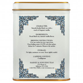 Harney & Sons, HT Tea Blends, коморская ваниль, без кофеина, 20 чайных пакетиков, 40 г (1,4 унции) в Москве - eco-herb.ru | фото