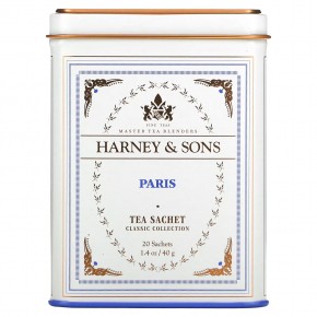 Harney & Sons, Парижский чай, 20 пакетиков, 1.4 унций (40 г) в Москве - eco-herb.ru | фото